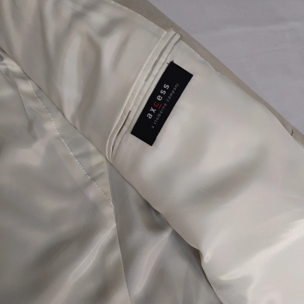 Axcess Men's Sport Coat Size 42 Long Tan Beige Blazer Jacket Size 42L NWT
